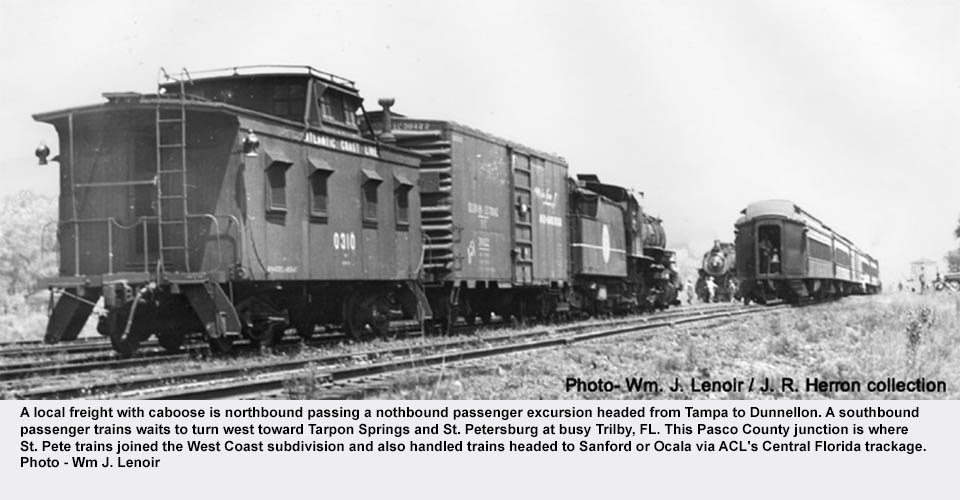 a vintage photo of a train on a track