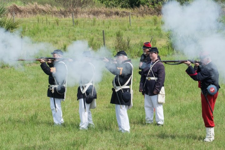 civil war firing line