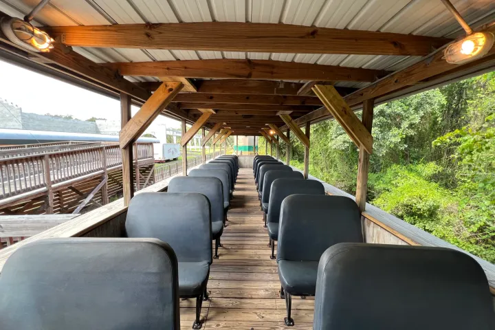 91982 Open Air Coach Interior