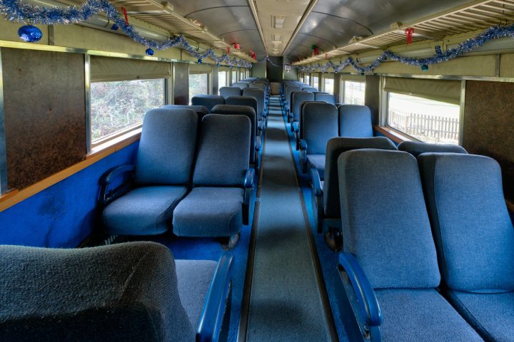 Interior of First Class Coach 214