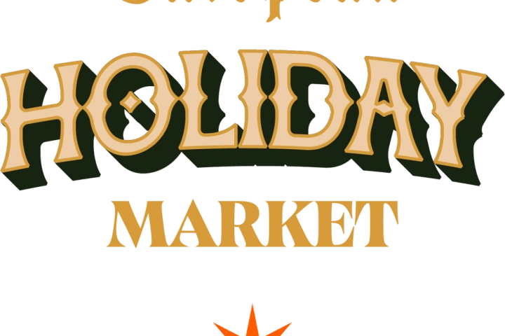Text reading 'European Holiday Market' with an orange star below.